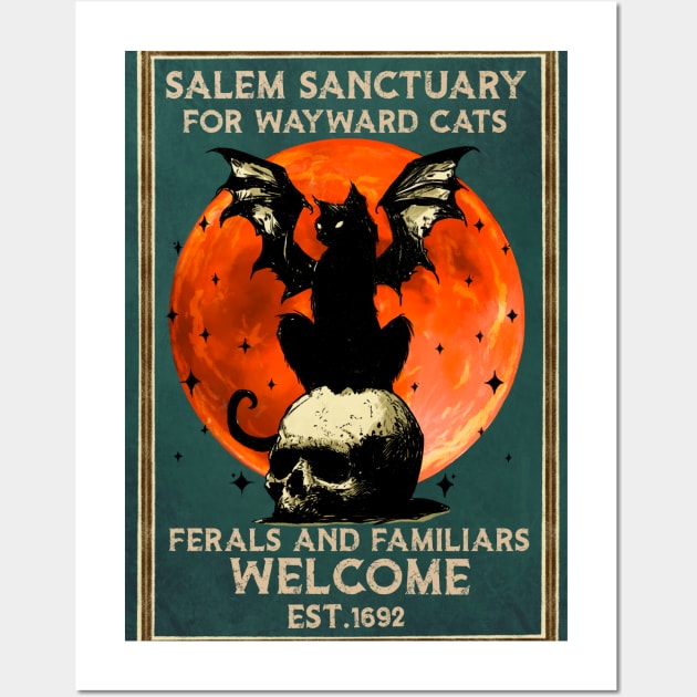 Salem sanctuary Wall Art by SlashGrafik